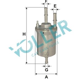 FUEL FILTER Golf V, Touran, A3 1.6 FSI-2.0FSI (6.6 BAR)